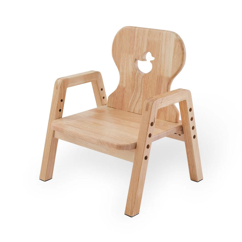My Duckling Solid Wood Adjustable Chair Large – Primary – Duck Style