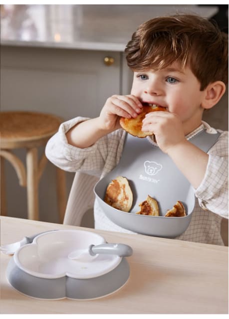 BabyBjorn Baby Dinner Set - Powder Grey
