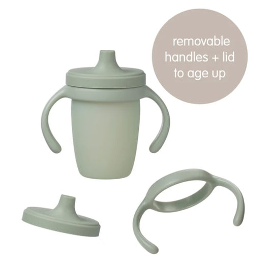 B.Box Silicone Spout Cup – Sage