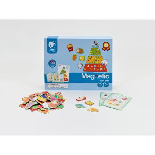 Classic World Magnetic Food Diary