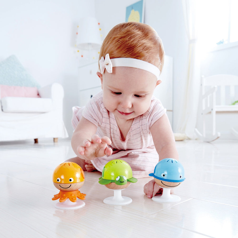 Hape Stay-put Rattle Set