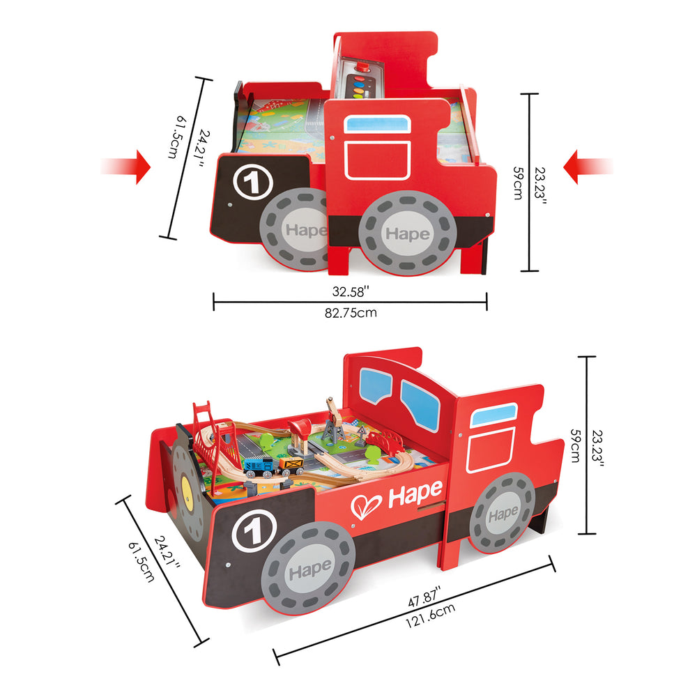Hape Ride-on Engine Table