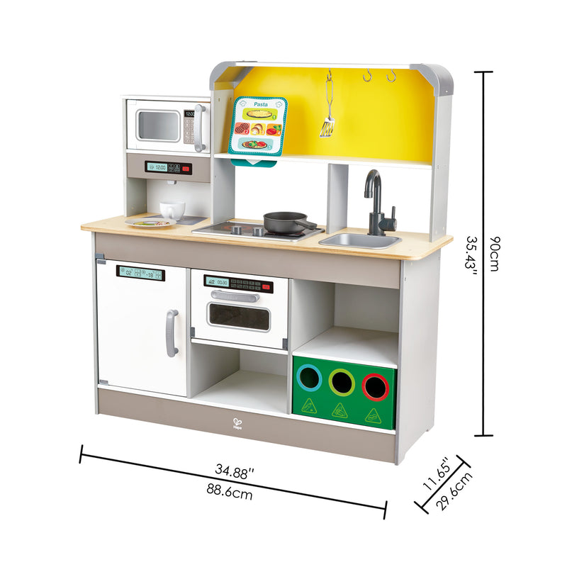 Hape Deluxe Kitchen Playset with Fan Fryer