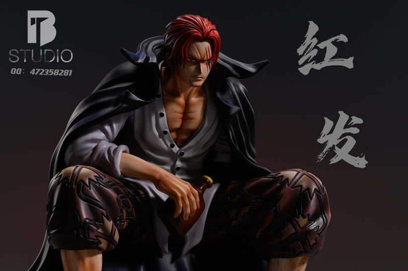 BT STUDIO – ONE PIECE: FOUR EMPERORS, SITTING POSE SERIES RED-HAIRED SHANKS