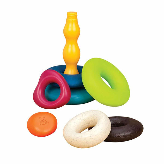B. Toys Skipping Stones Stacking Rings Toy