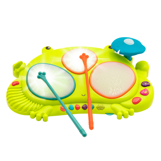 B. Toys Ribbit Tat Tat Frog Drum Set