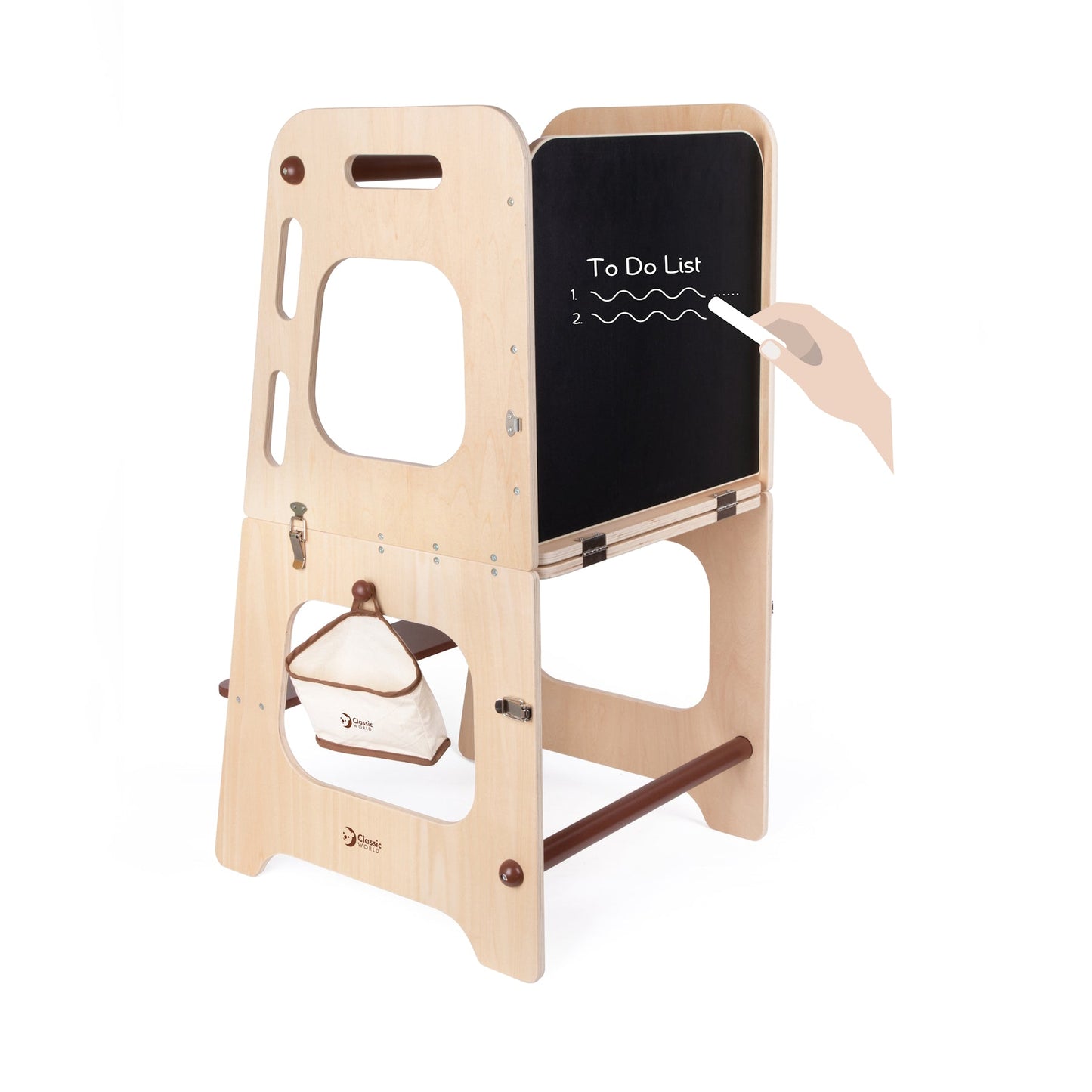 Classic World Convertible Helping Tower and Table