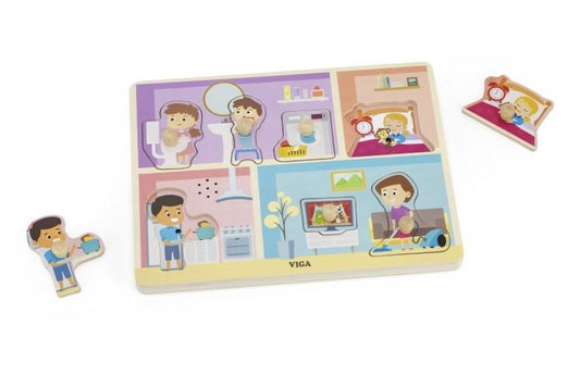 Viga Around the House Sound Puzzle