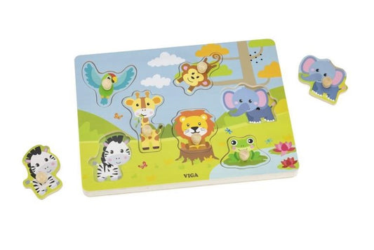Viga Jungle Animals Sound Puzzle