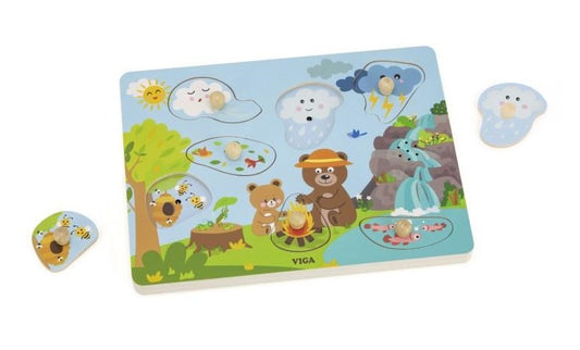 Viga Nature Sound Puzzle