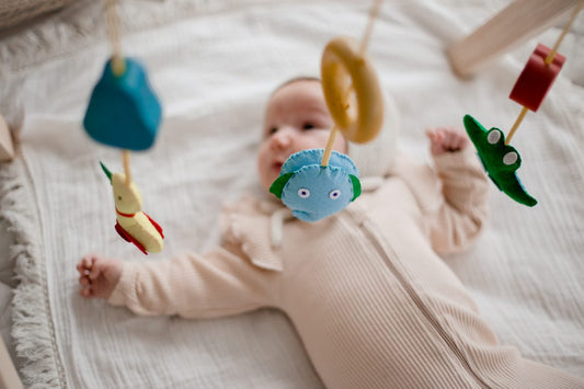 Qtoys Wooden Baby Gym