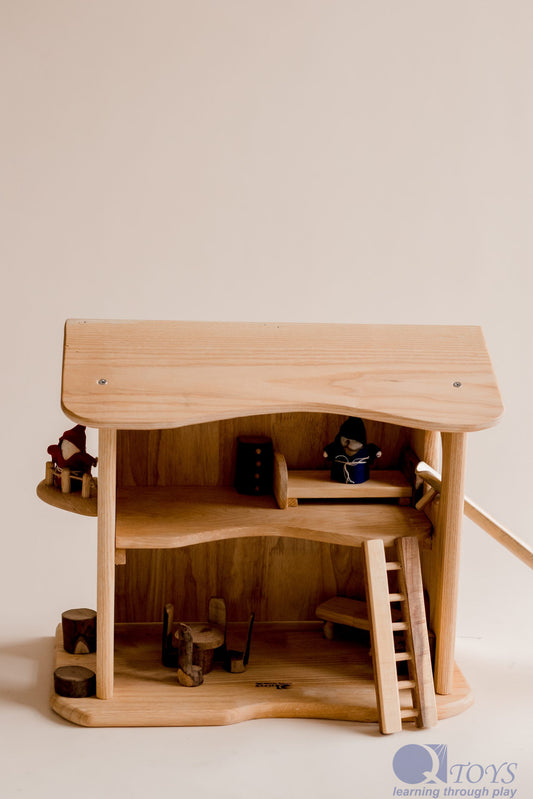 Qtoys Two Story Cottage House