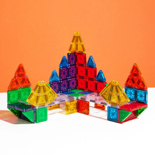 Magna-Tiles microMAGS 70-Piece Deluxe Magnetic Construction Set