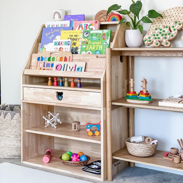My Duckling EVE Solid Wood Display Bookcase - Duck style