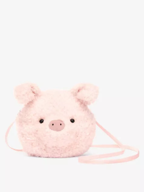Jellycat Little Pig Woven Cross-Body Bag