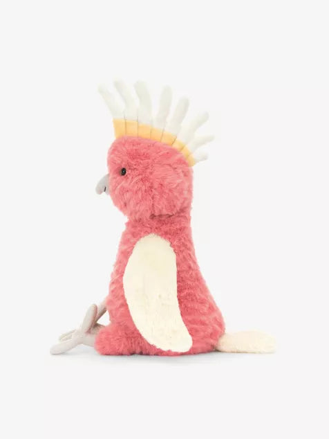 Jellycat Squawkatoo Soft Toy – 25cm