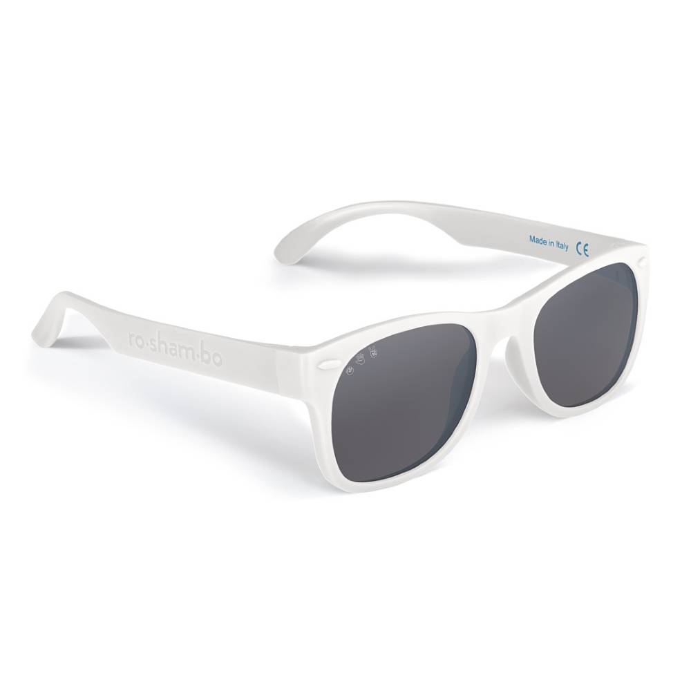 Ro•Sham•Bo Baby Shades – Polarized Ice Ice Baby White
