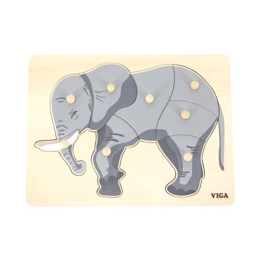 Viga Montessori Puzzles Set