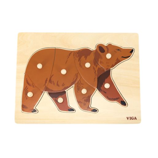 Viga Montessori Puzzles Set