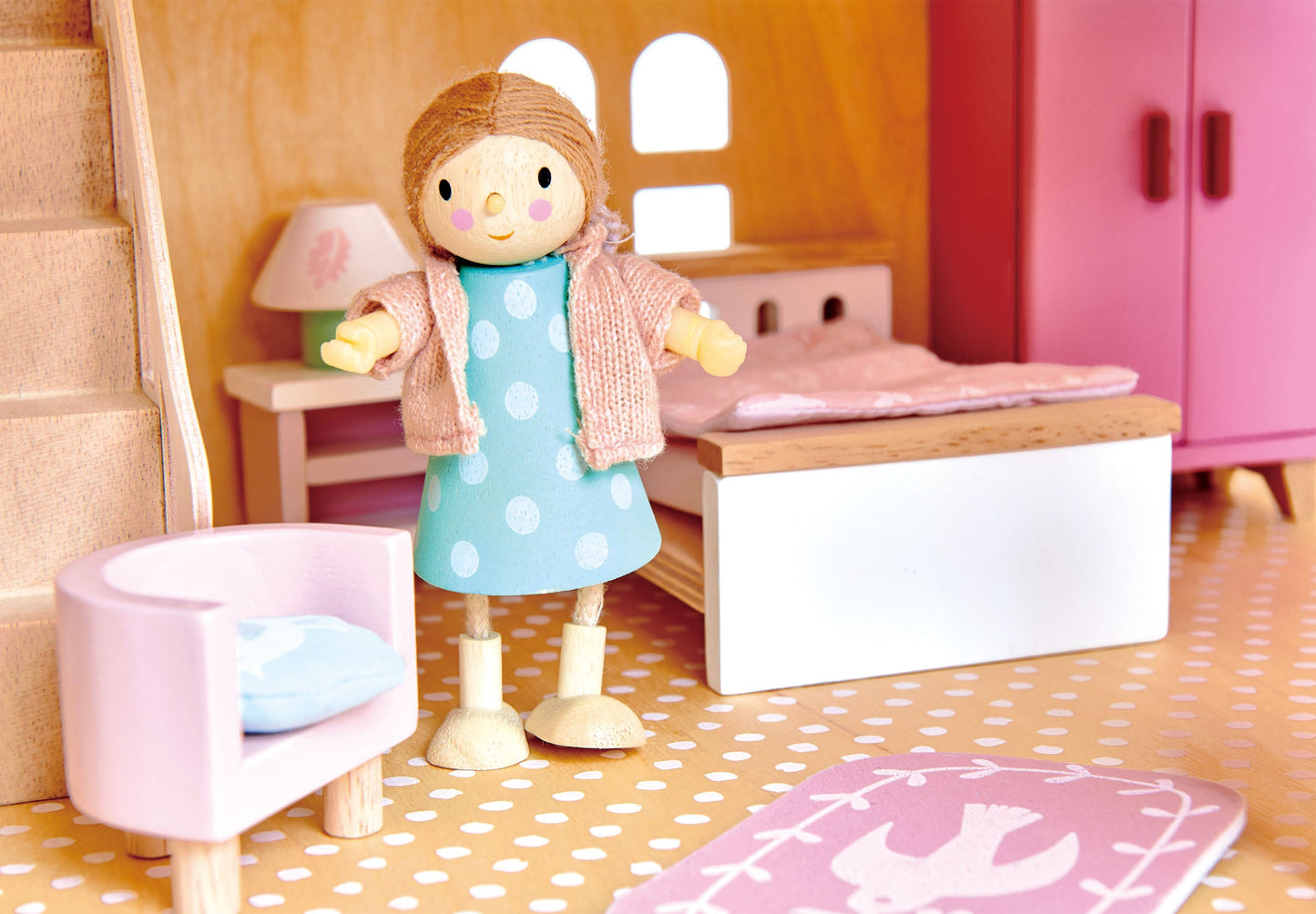 Tender Leaf Toys Dolls House Bedroom Furniture