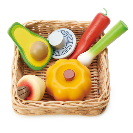 Tender Leaf Toys Veggie Basket