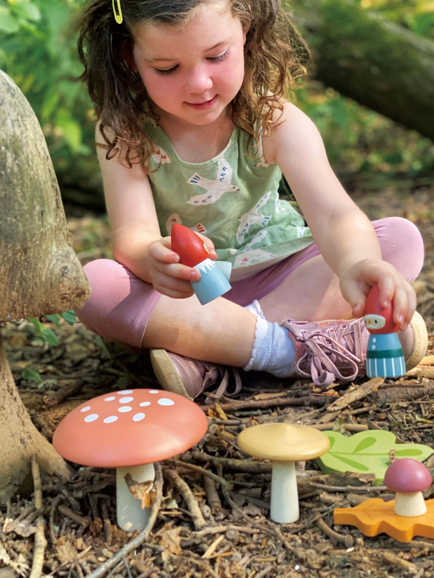 Tender Leaf Toys Woodland Gnome Family