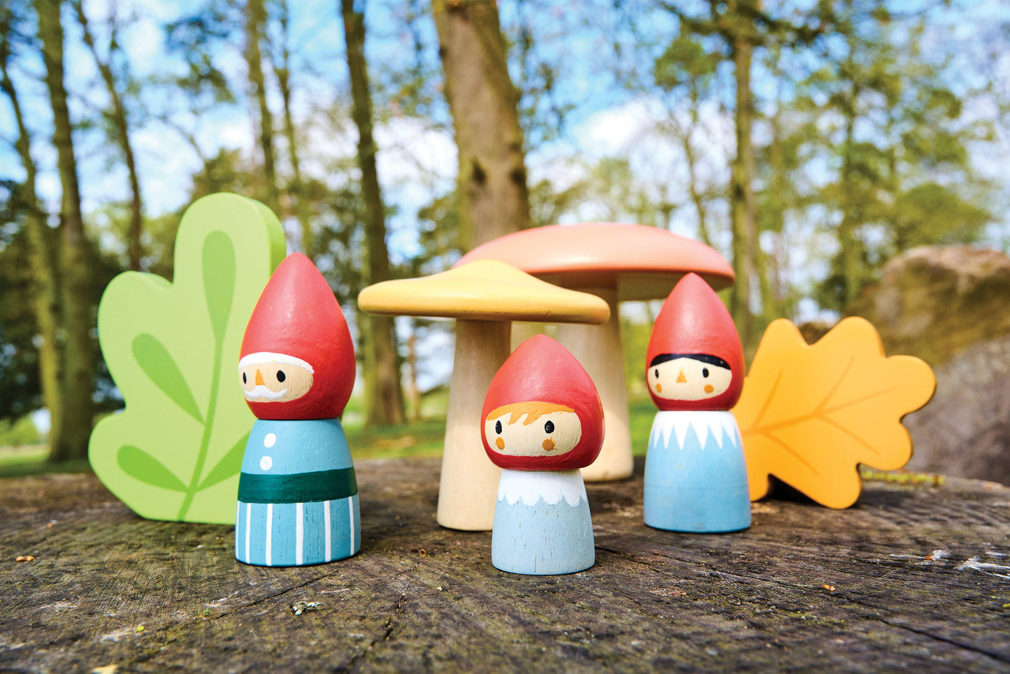 Tender Leaf Toys Woodland Gnome Family