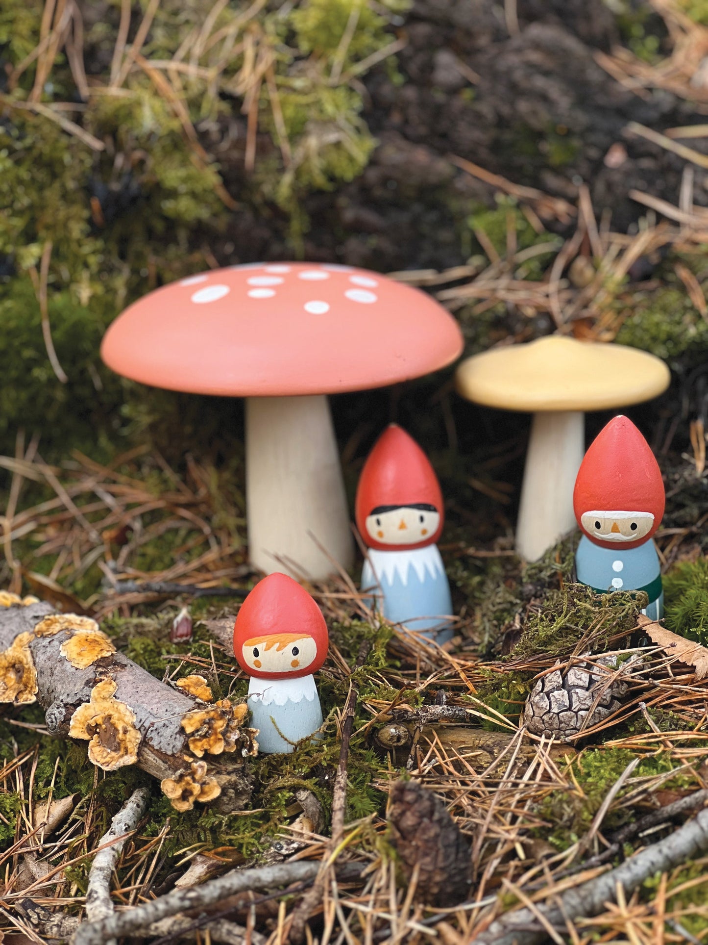 Tender Leaf Toys Woodland Gnome Family