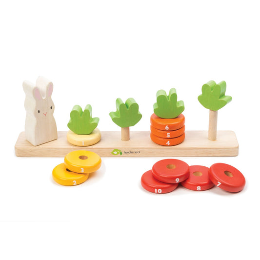 Tender Leaf Toys Counting Carrots