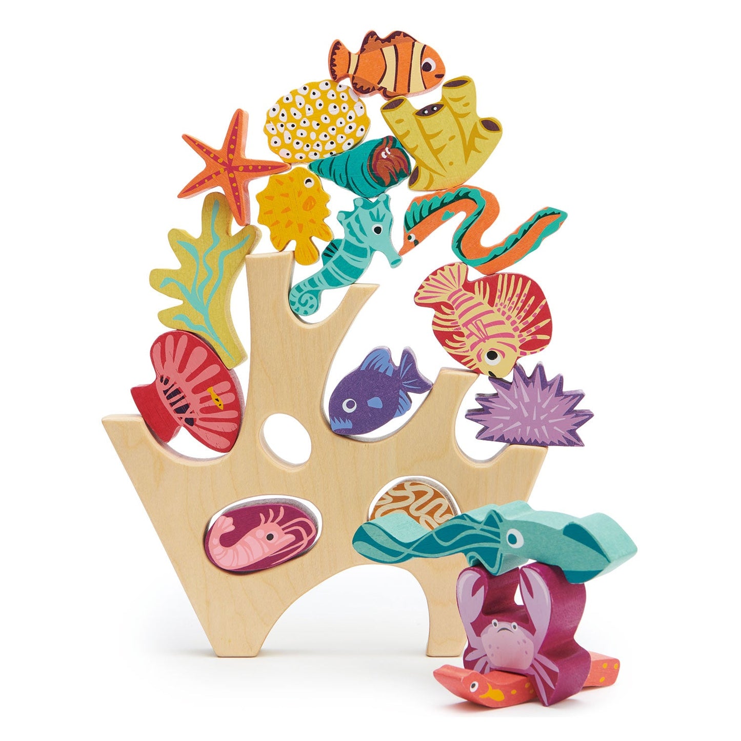 Tender Leaf Toys Stacking Coral Reef