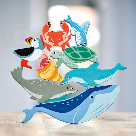 Tender Leaf Toys 1 Piece Coastal Animals CDU Set