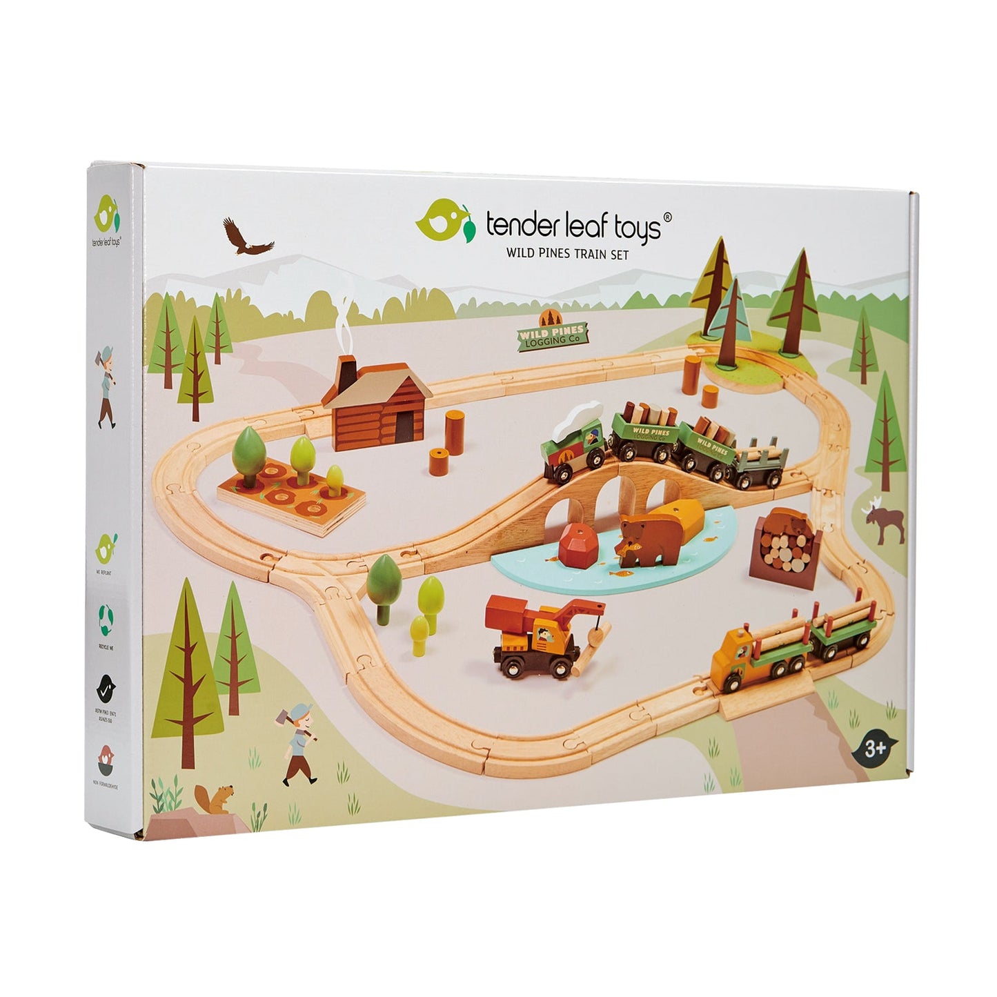 Tender Leaf Toys Wild Pines Train Set