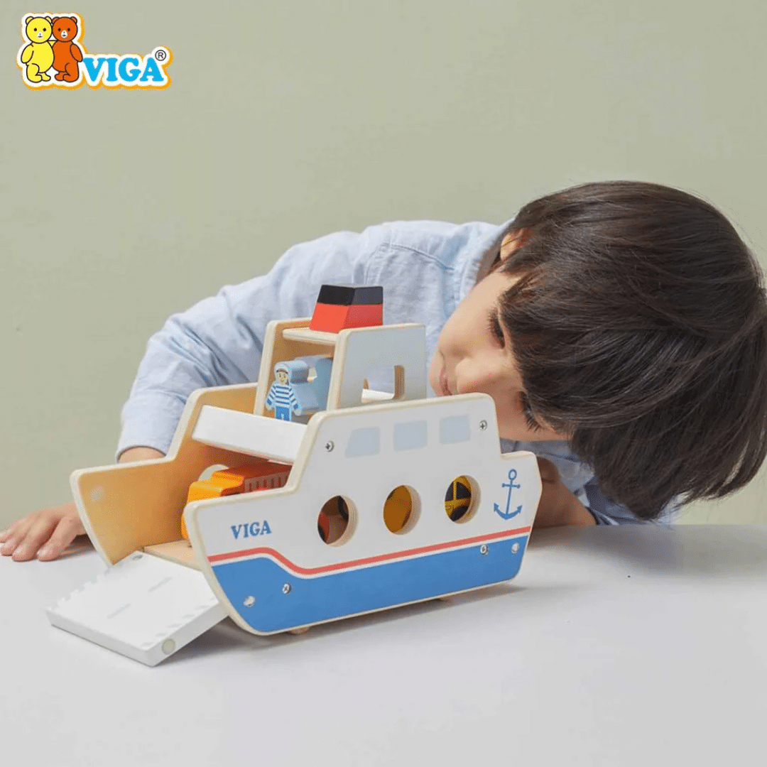 Viga Wooden Car Ferry