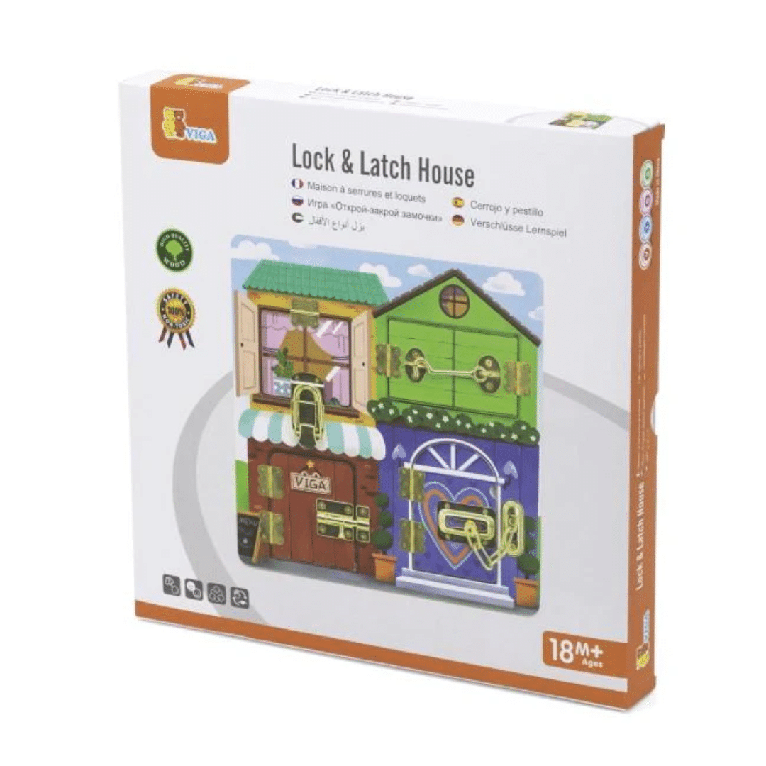 Viga Wooden Lock and Latch House
