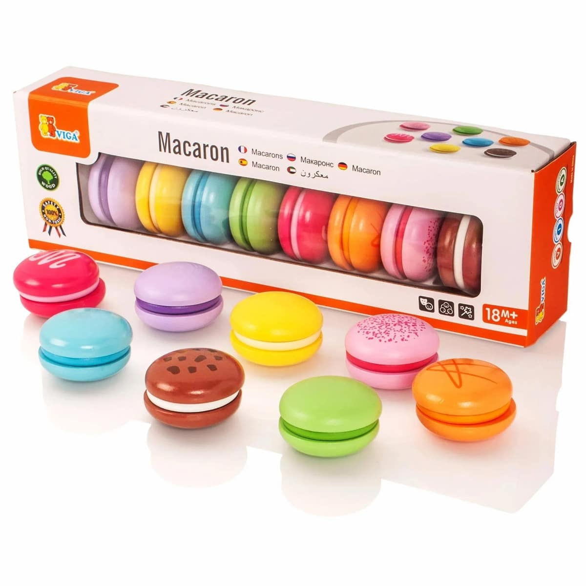 Viga Wooden Macarons