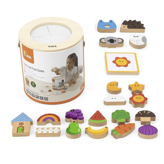 Viga Wooden Touch and Find Game