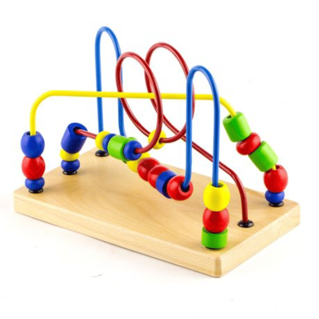 Viga Wooden Wire Bead Maze
