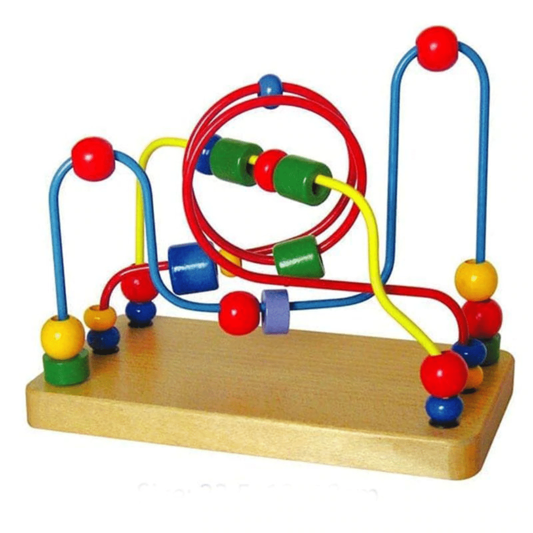 Viga Wooden Wire Bead Maze