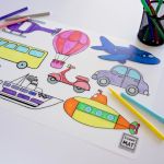 Funny Mat Large – Vehicles