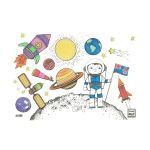 Funny Mat Large – Space