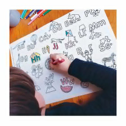 Funny Mat Large - Alphabet