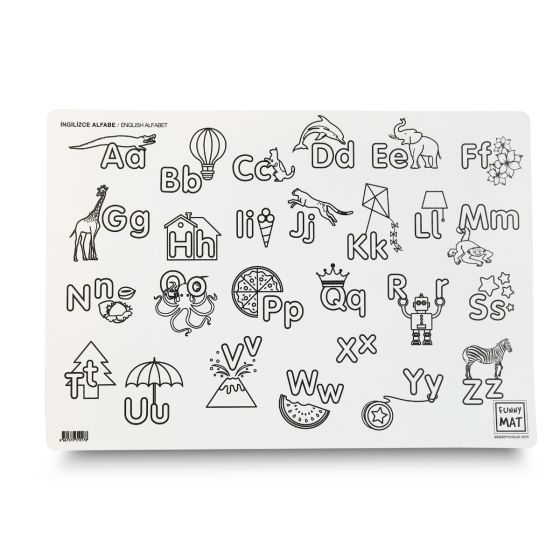 Funny Mat Large - Alphabet
