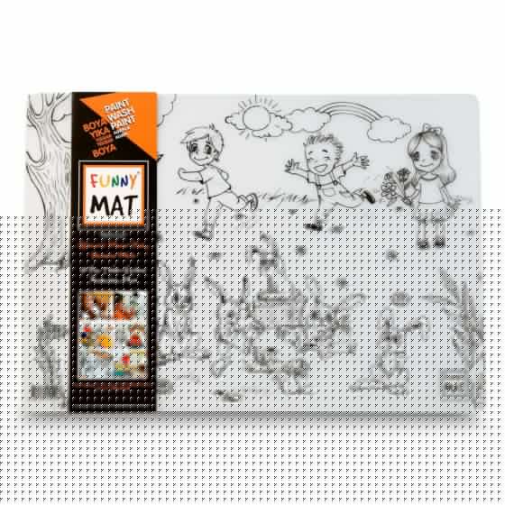 Funny Mat Large - Bunnies