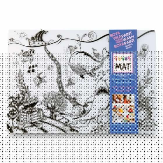 Funny Mat Large - Deep Sea