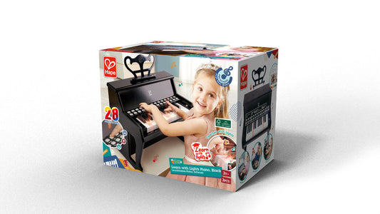 Hape Learn with Lights Piano Black