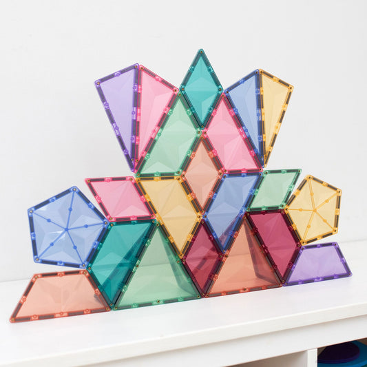 Connetix Tiles 48 Piece Pastel Shape Expansion Pack