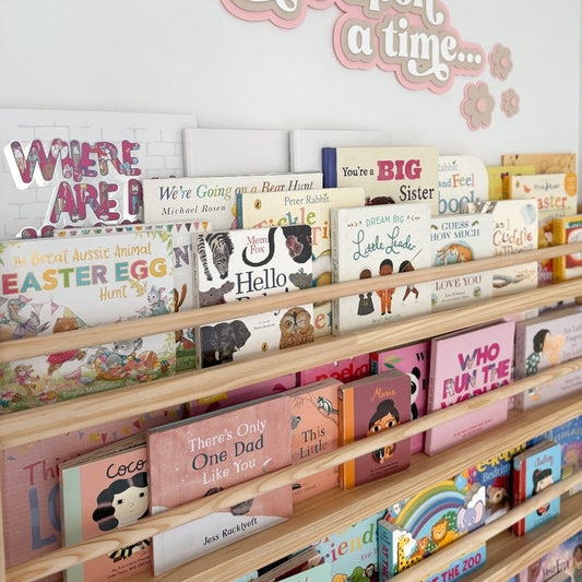 My Duckling NALA Adjustable Solid Wood Bookshelf – 3 Tier