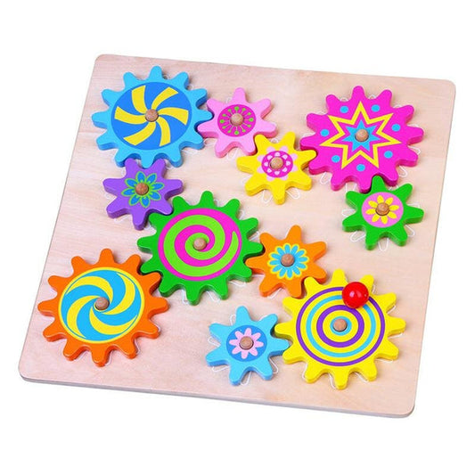 Viga Wooden Spinning Gears