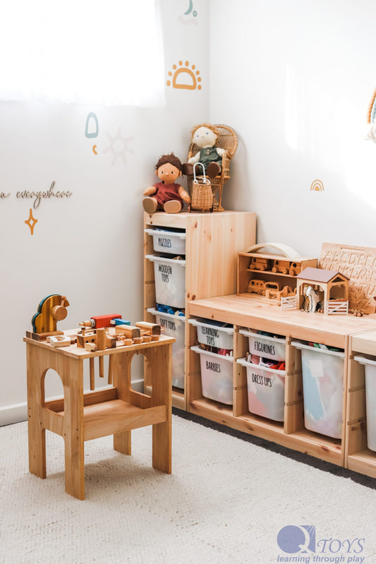 Qtoys Wooden Work Bench