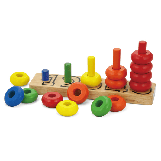 Viga Wooden Stacking Rings